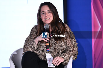 2024-11-19 - Sara Batters LONDON CITY LIONESS during the Social Football Summit 2024 at the Olympic Stadium on November 19, 2024 in Rome, Italy. - SOCIAL FOOTBALL SUMMIT 2024 - NEWS - VIP