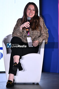 2024-11-19 - Sara Batters LONDON CITY LIONESS during the Social Football Summit 2024 at the Olympic Stadium on November 19, 2024 in Rome, Italy. - SOCIAL FOOTBALL SUMMIT 2024 - NEWS - VIP