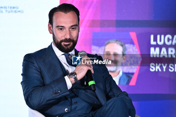 2024-11-19 - Giovanni Manna SSC NAPOLI during the Social Football Summit 2024 at the Olympic Stadium on November 19, 2024 in Rome, Italy. - SOCIAL FOOTBALL SUMMIT 2024 - NEWS - VIP