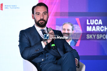 2024-11-19 - Giovanni Manna SSC NAPOLI during the Social Football Summit 2024 at the Olympic Stadium on November 19, 2024 in Rome, Italy. - SOCIAL FOOTBALL SUMMIT 2024 - NEWS - VIP