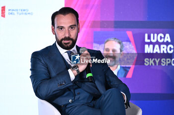 2024-11-19 - Giovanni Manna SSC NAPOLI during the Social Football Summit 2024 at the Olympic Stadium on November 19, 2024 in Rome, Italy. - SOCIAL FOOTBALL SUMMIT 2024 - NEWS - VIP