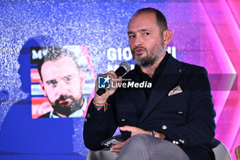 2024-11-19 - Gianluca Di Marzio SKY during the Social Football Summit 2024 at the Olympic Stadium on November 19, 2024 in Rome, Italy. - SOCIAL FOOTBALL SUMMIT 2024 - NEWS - VIP