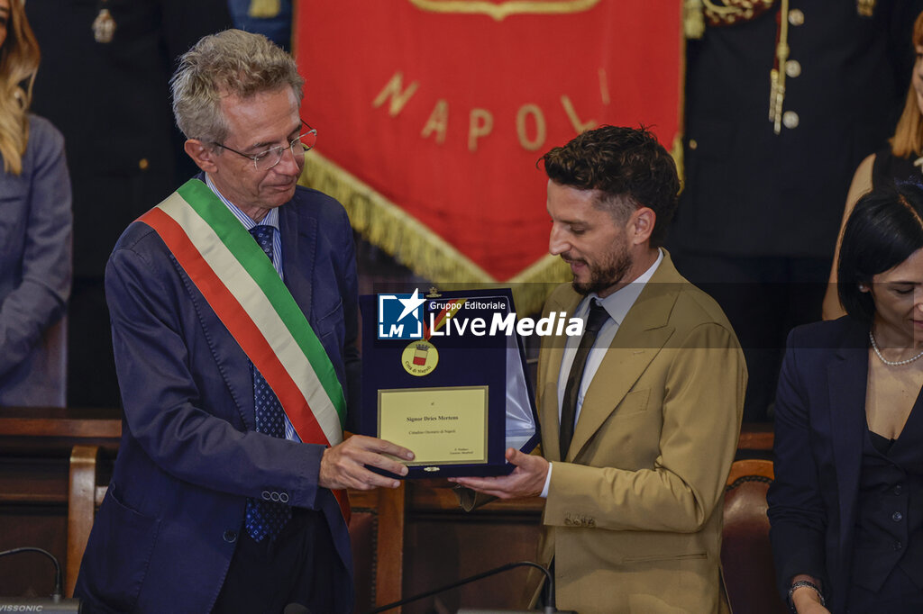 Dries Mertens Awarded Honorary Citizenship of Napoli  - NEWS - CHRONICLE