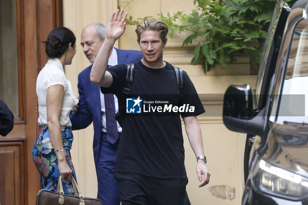 Kevin De Bruyne medical examinations at Villa Stuart - NEWS - CHRONICLE