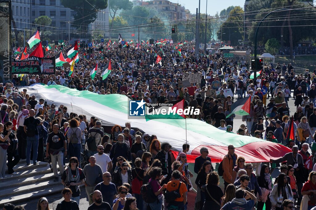Italy national demonstration for Palestine in Rome - NEWS - CHRONICLE