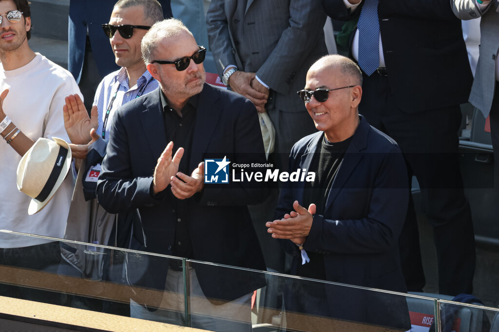 Men's final Internazionali BNL d'Italia, authorities tribune - NEWS - EVENTS