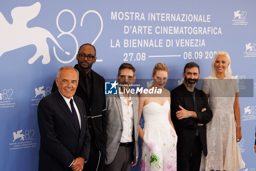 Orizzonti Jury Photocall - The 82nd Venice International Film Festival - NEWS - EVENTS