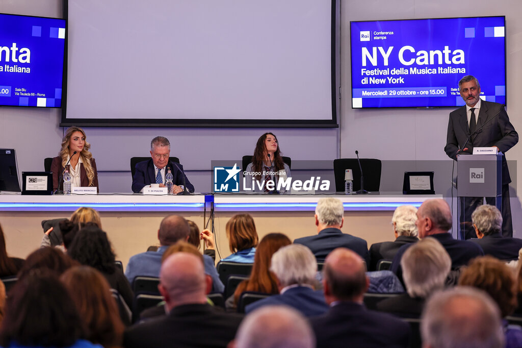 RAI - Conferenza Stampa  Festival della Musica Italiana di New York - NEWS - EVENTS