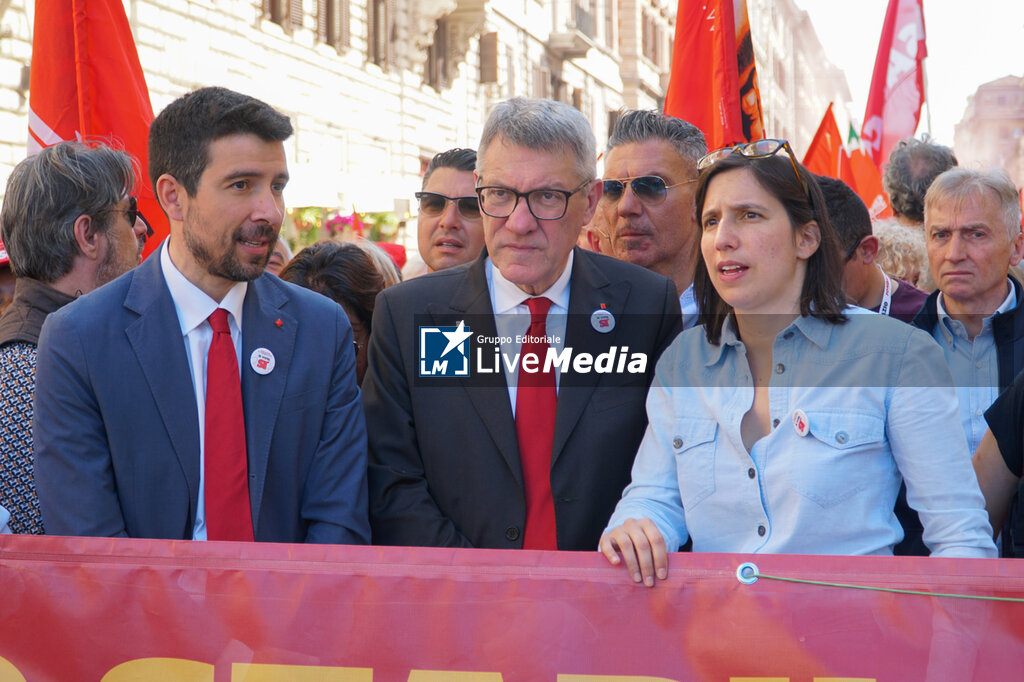 CGIL, CISL and UIL parade for Primo Maggio, labor day - NEWS - POLITICS
