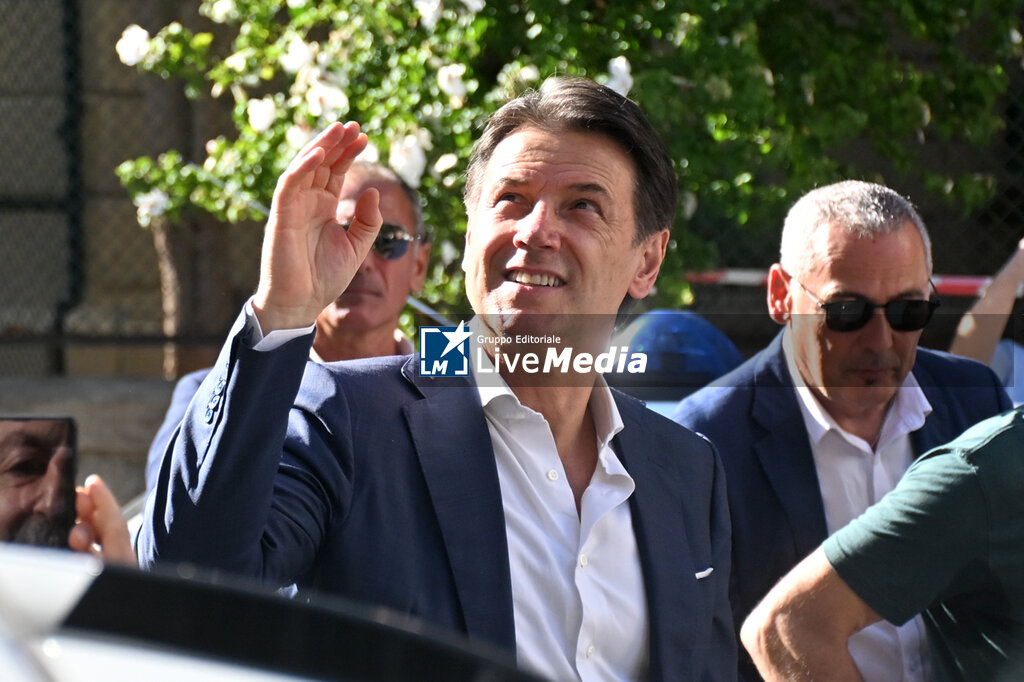 Giuseppe Conte a Cosenza a sostegno di Pasquale Tridico - NEWS - POLITICS