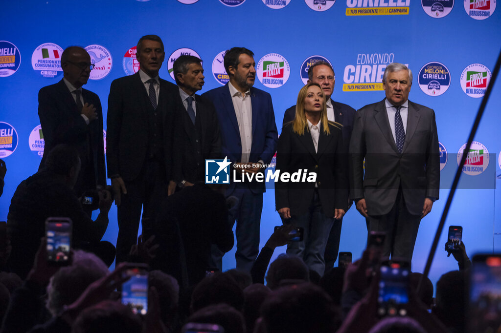 Centre-right leaders campaigning for Edmondo Cirielli  - NEWS - POLITICS