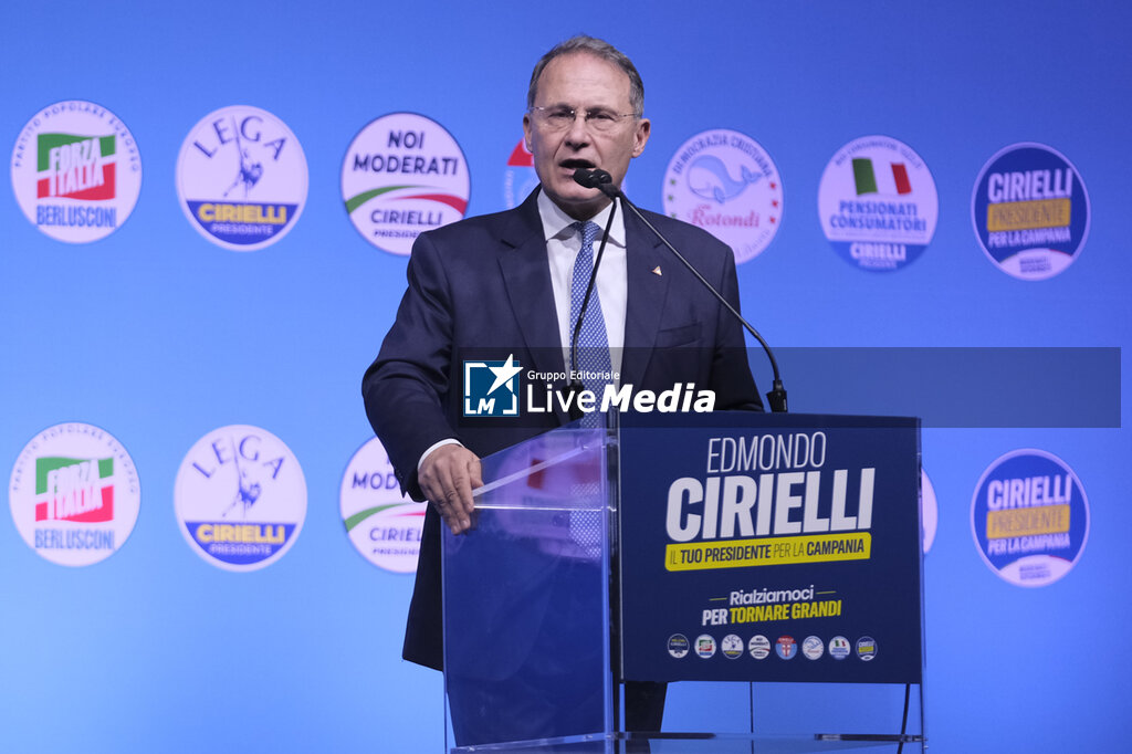 Centre-right leaders campaigning for Edmondo Cirielli  - NEWS - POLITICS
