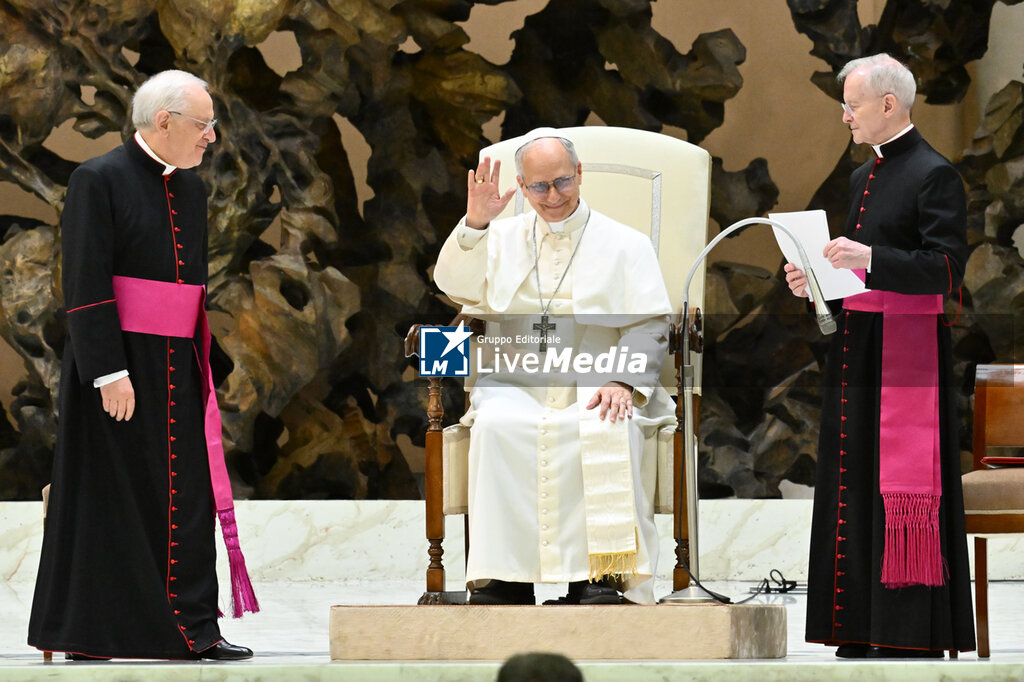 Audience of the Holy Father Leo XIV with representatives of the media - NEWS - RELIGION
