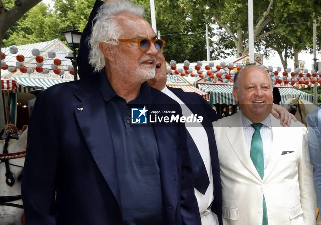 Flavio Briatore during Feria Abril in Sevilla 09 May 2025 - NEWS - VIP
