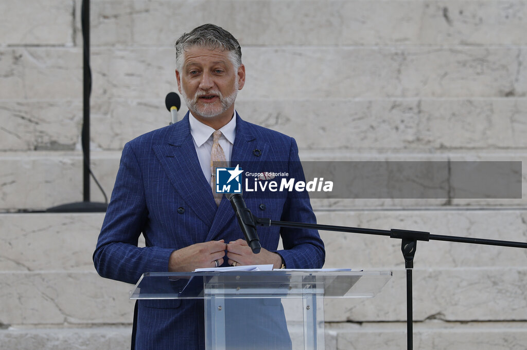 Party of Vittoria Alata with Alessandro Giuli Minister of Culture - NEWS - ART