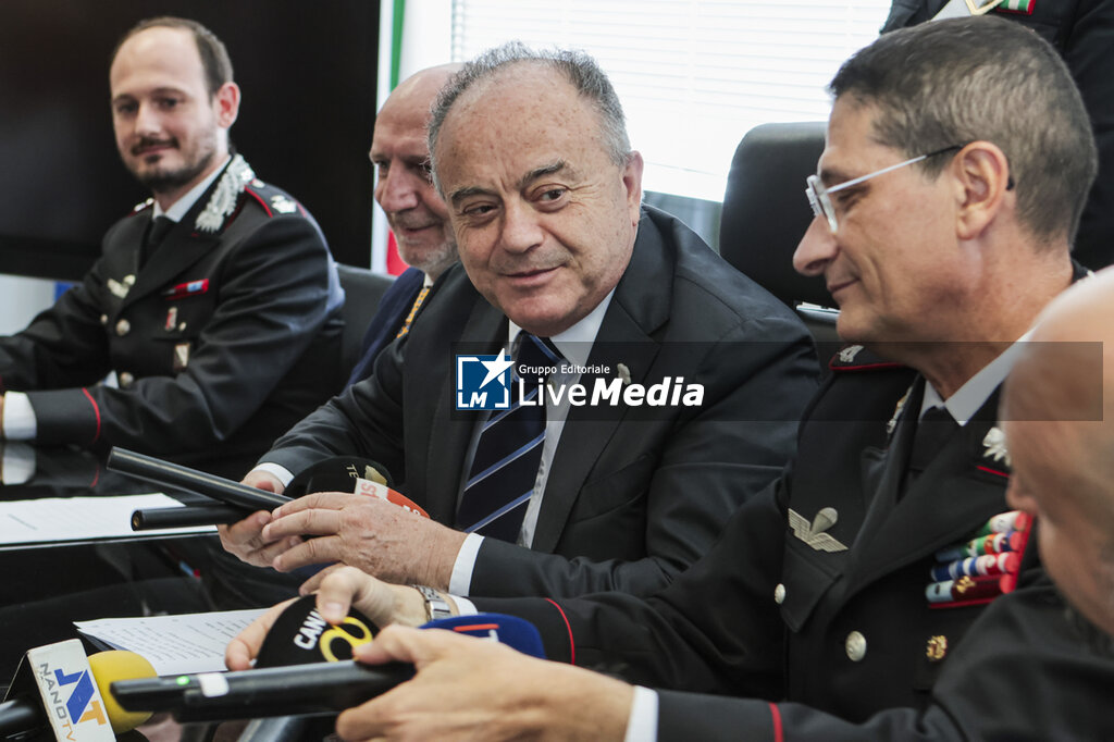31 Camorra arrests, Naples Prosecutor Gratteri holds a press conference. - NEWS - CHRONICLE