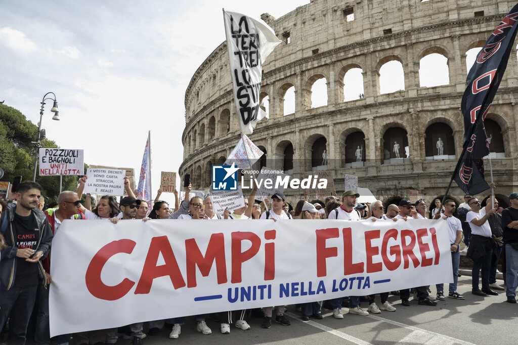 Campi Flegrei Protest in Rome - NEWS - CHRONICLE