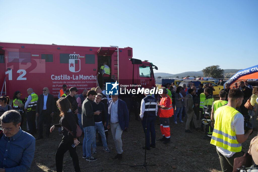 President Pedro Sanchez appears before the press after the train accident in the city of Urda, Toledo, Wednesday, October 28, 2026 - NEWS - CHRONICLE