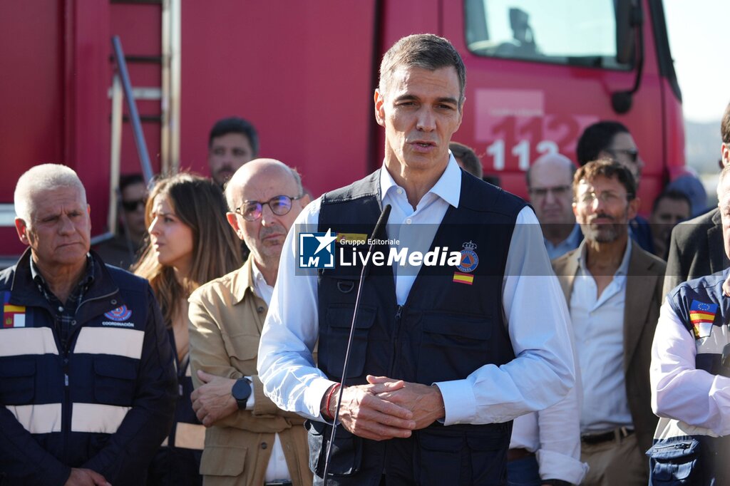 El Presidente Pedro Sanchez comparece ante la prensa tras el accidente de tren en la ciudad de Urda Toledo - NEWS - CHRONICLE