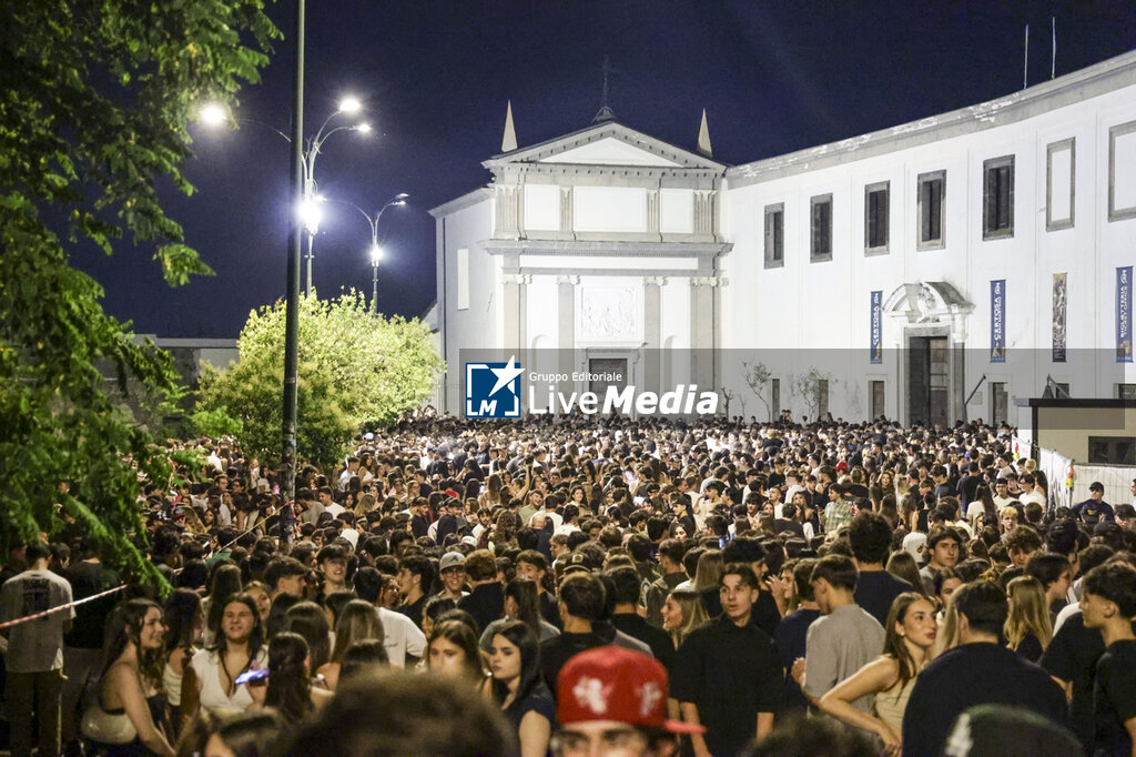 The Eve of the Maturità: Students Meet Above Naples - NEWS - CULTURE