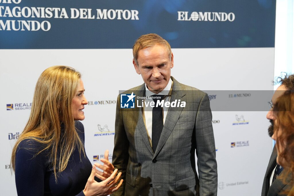 Oliver Blume, CEO of the Volkswagen Group, receives the Motor EL Mundo award in Madrid, Friday, January 9, 2026 - NEWS - ECONOMY