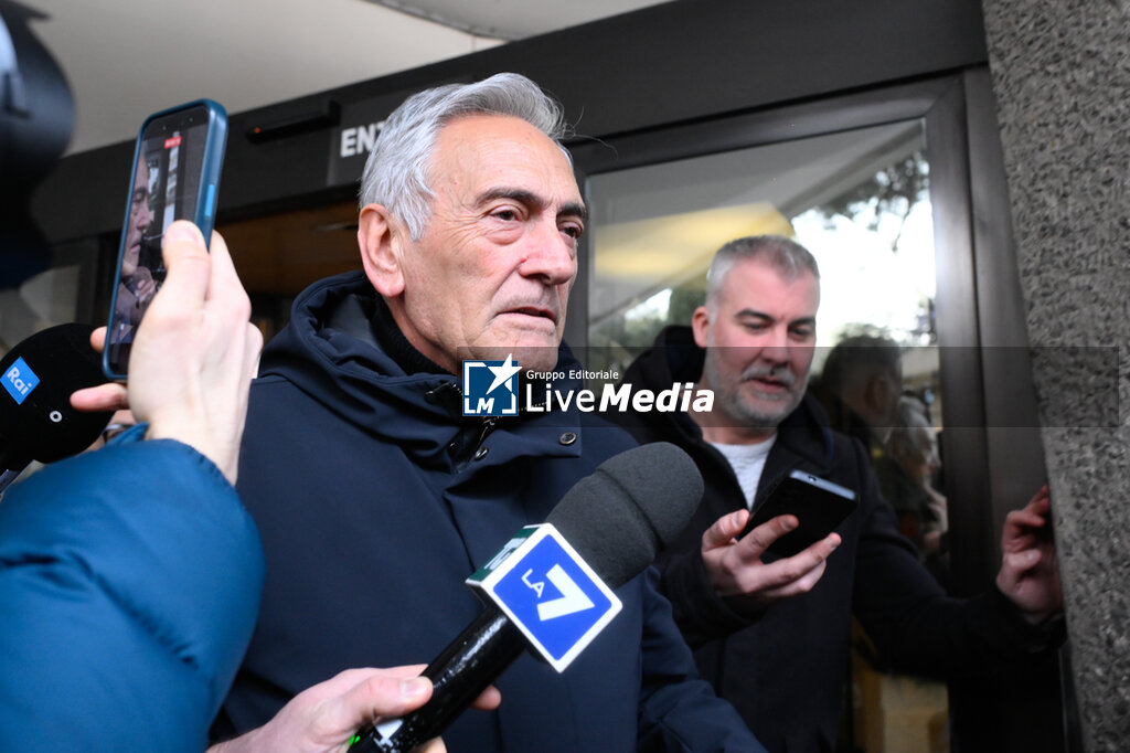 Meeting with members of the FIGC to discuss Gabriele Gravina's resignation at the FIGC - NEWS - EVENTS