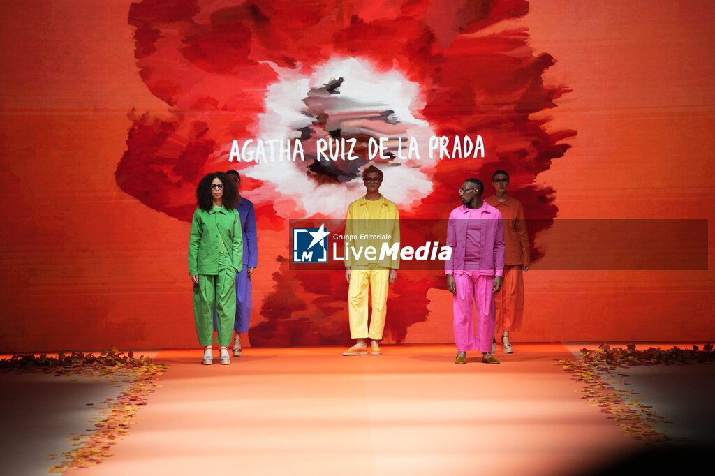 Desfile de la firma Agatha Ruiz de la Prada en la semana de la moda de Madrid MBFW - NEWS - FASHION