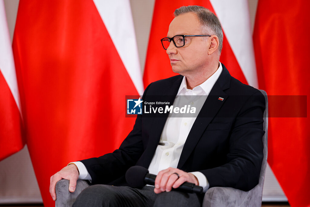 Spotkanie Prezydenta Karola Nawrockiego z Andrzejem Duda. 08.01.2025 - NEWS - POLITICS