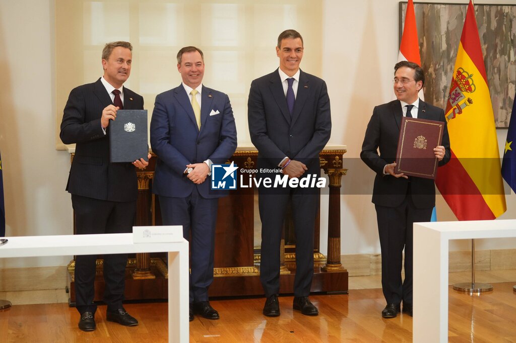 President Pedro Sanchez receives the Grand Duke of Luxembourg at Moncloa Palace, Thursday, March 5, 2026 - NEWS - POLITICS