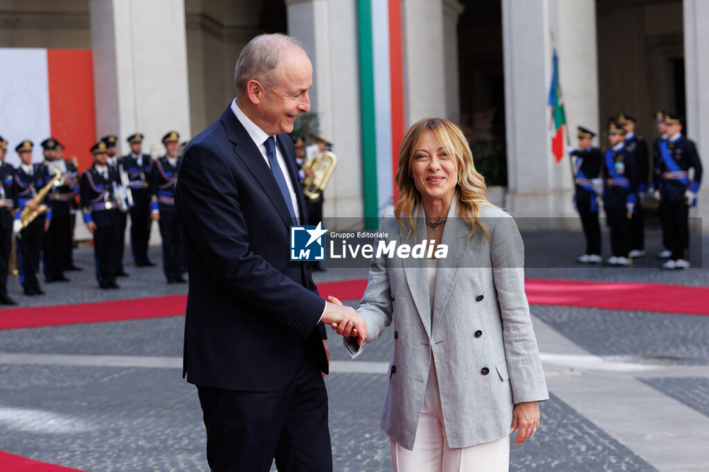 Giorgia Meloni meets with Irish Prime Minister Micheal Martin - NEWS - POLITICS