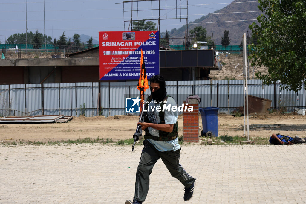 Security Forces Conduct  Drill Ahead of Annual Amarnath Yatra in Kashmir - NEWS - POLITICS