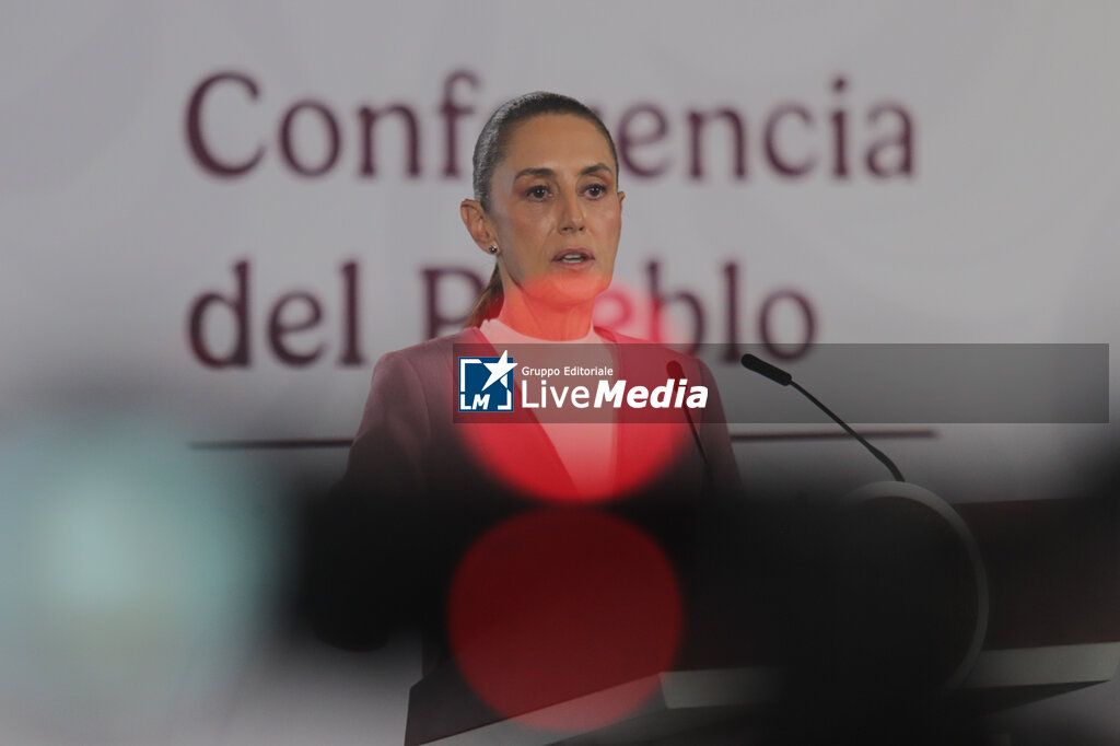 Mexico’s President Claudia Sheinbaum Holds Briefing - NEWS - POLITICS