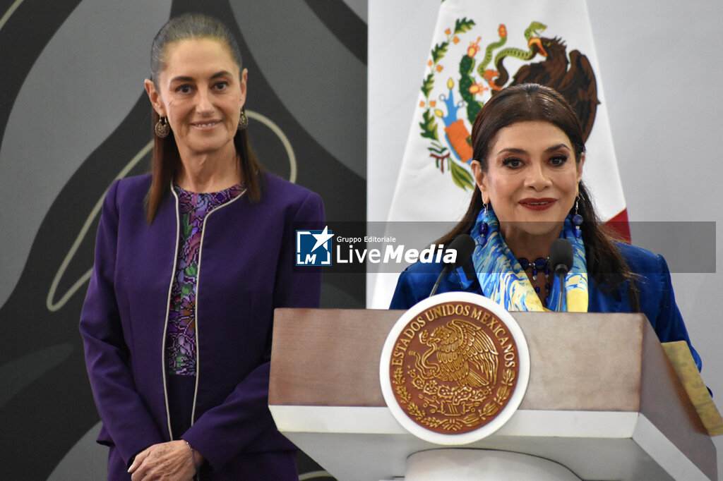 Mexico’s President Claudia Sheinbaum Holds Press Conference to Mark First Day of Classes - NEWS - POLITICS
