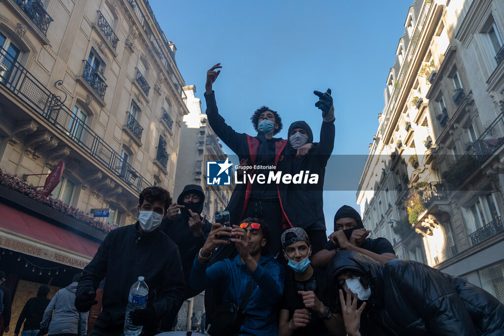 Paris, 18 of October riots  - NEWS - POLITICS