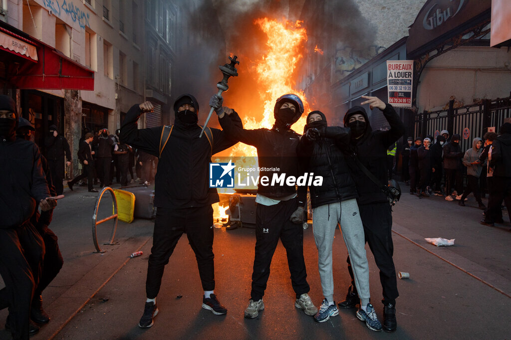 Paris, 18 of October riots  - NEWS - POLITICS