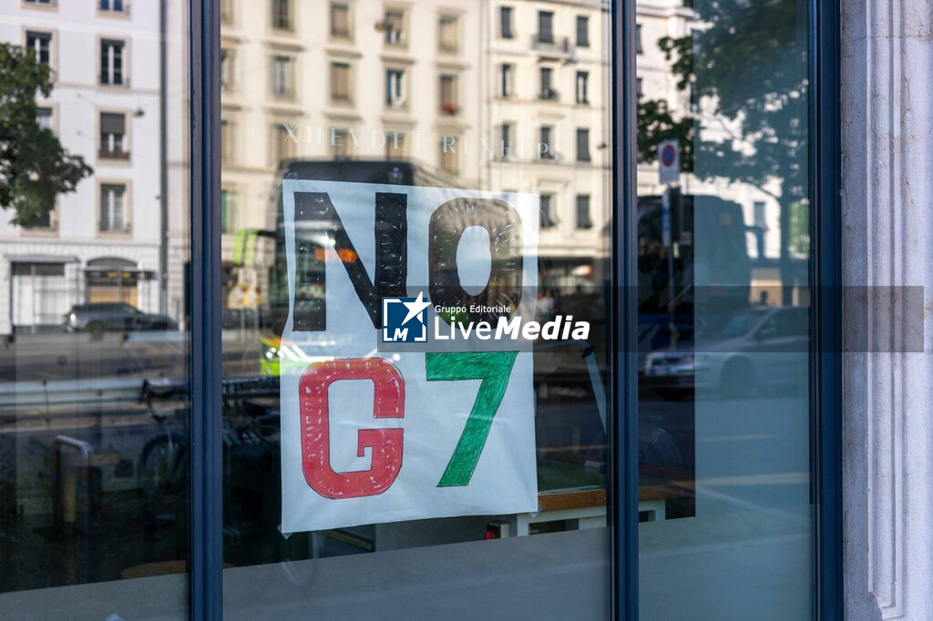 G7 Summit Protests - REPORTAGE - POLITICS