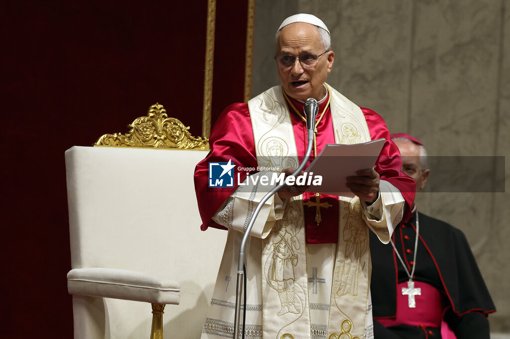 Papa Leone XIV veglia per la Pace in basilica di San Pietro - NEWS - RELIGION