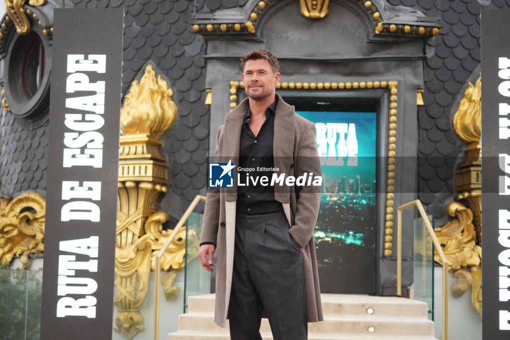 Chris Hemsworth at photocall film Ruta de Escape in Madrid on Tuesday, 27 Janyary 2026. - NEWS - VIP