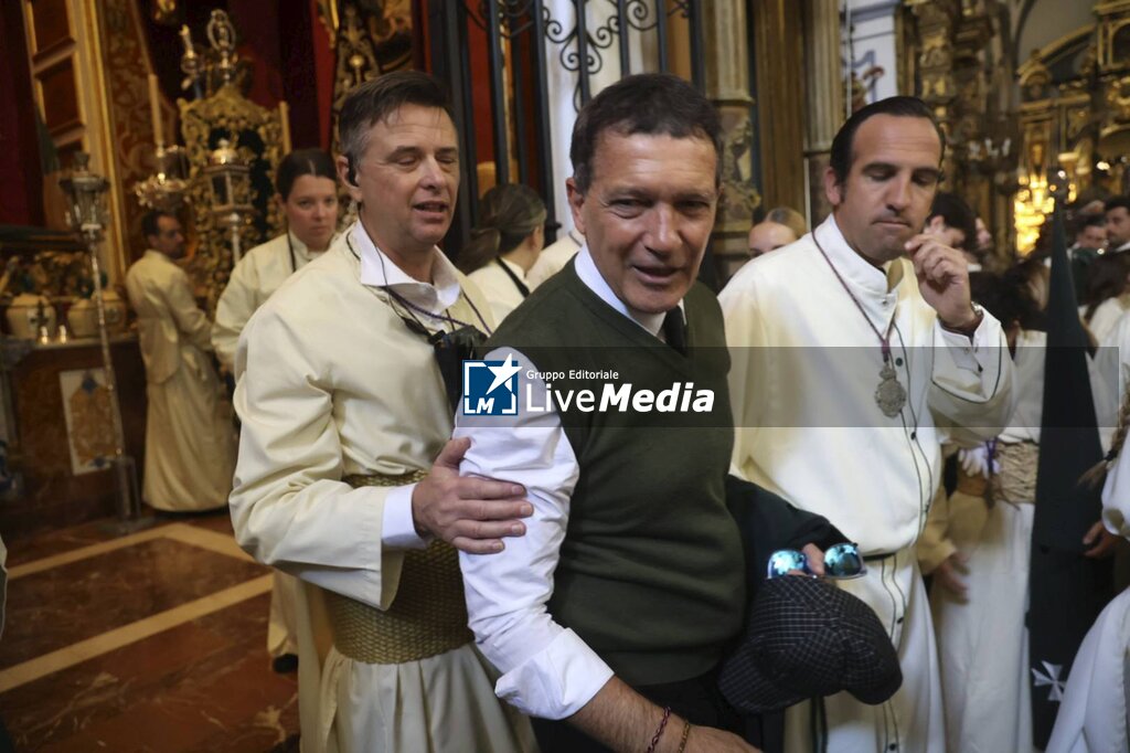 Antono Banderas en su tradicional celebracion del domingo de ramos en Malaga - NEWS - VIP