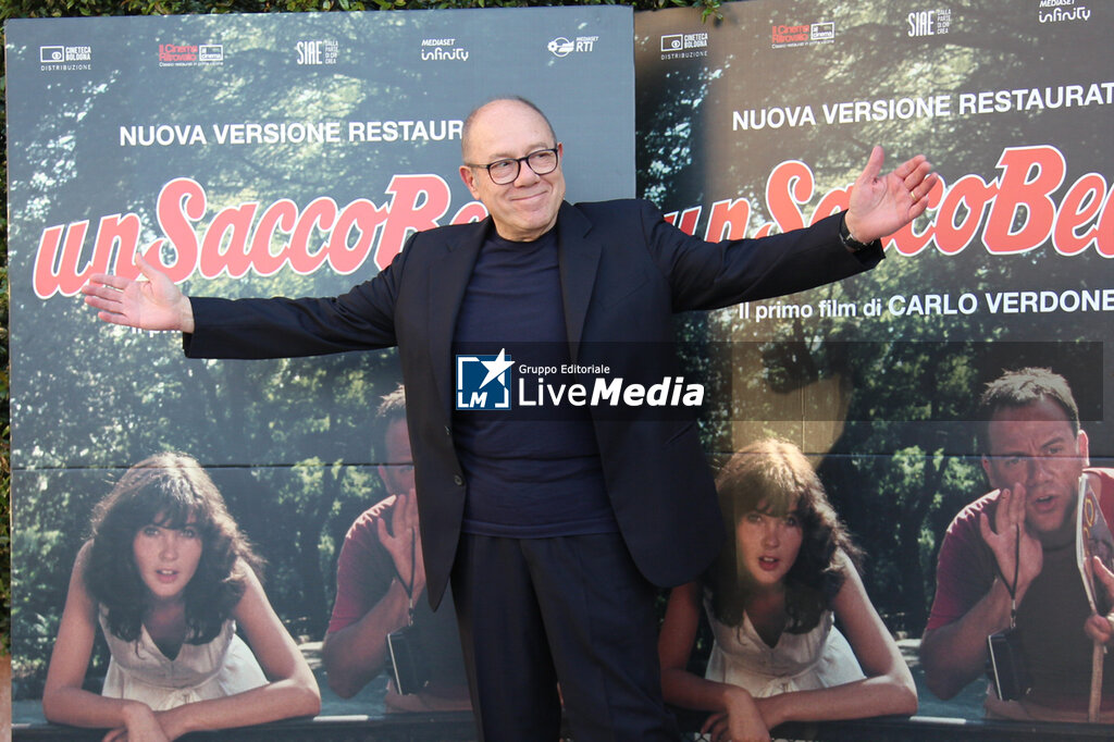 Photocall Carlo Verdone presenta la versione restaurata di 