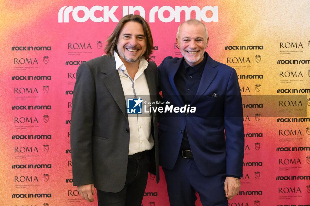 Conferenza Stampa - Rock in Roma - NEWS - VIP