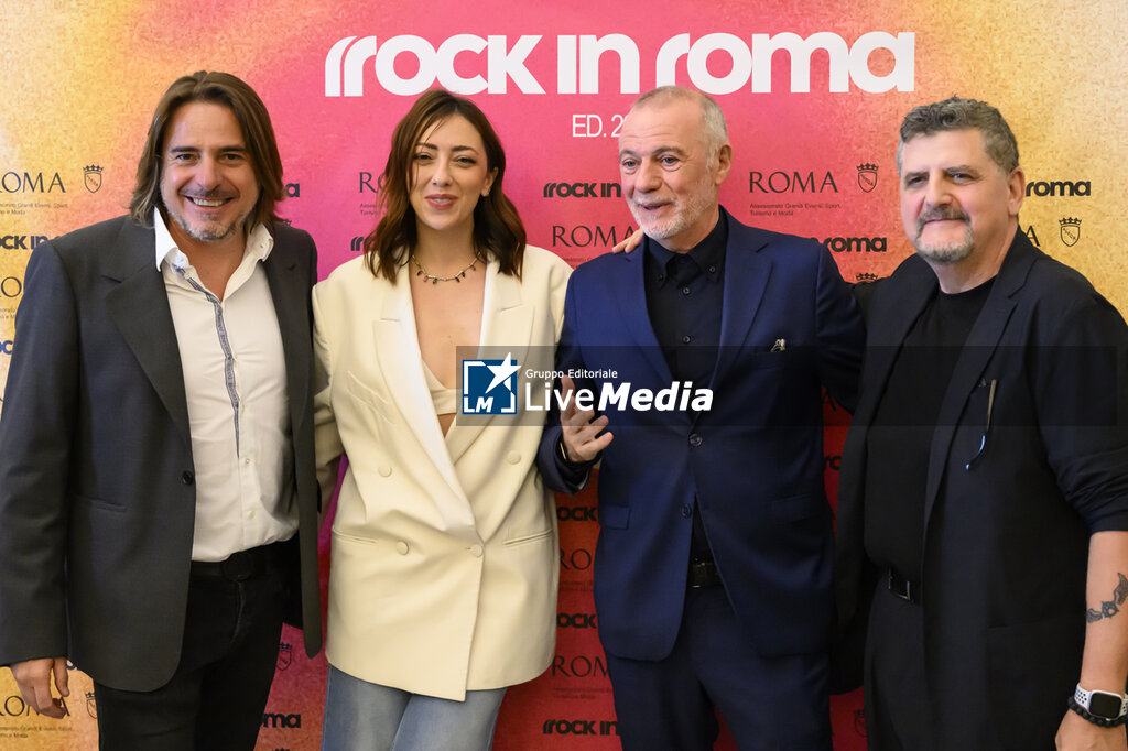 Conferenza Stampa - Rock in Roma - NEWS - VIP