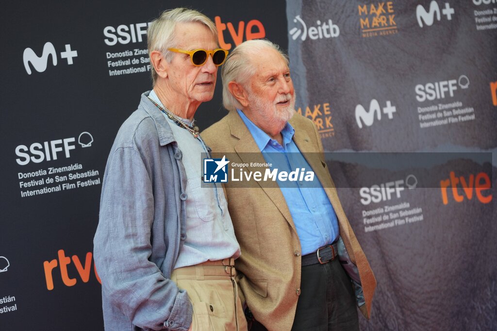 Jeremy Irons at photocall film The Mision during the 74nd San Sebastian Film Festival in San Sebastian, Spain, on Wednesday , 18 September, 2026. - NEWS - VIP