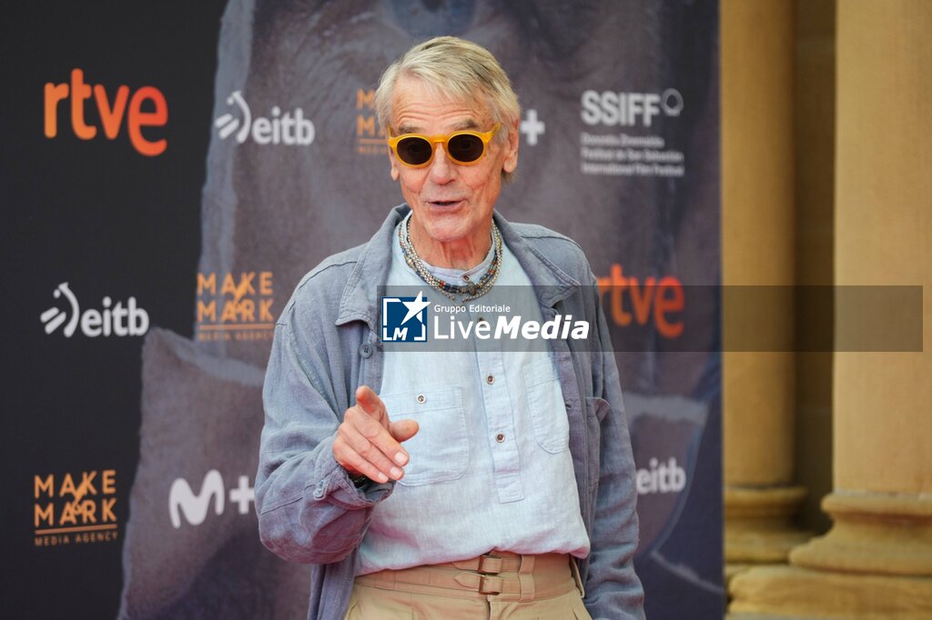 Jeremy Irons at photocall film The Mision during the 74nd San Sebastian Film Festival in San Sebastian, Spain, on Wednesday , 18 September, 2026. - NEWS - VIP