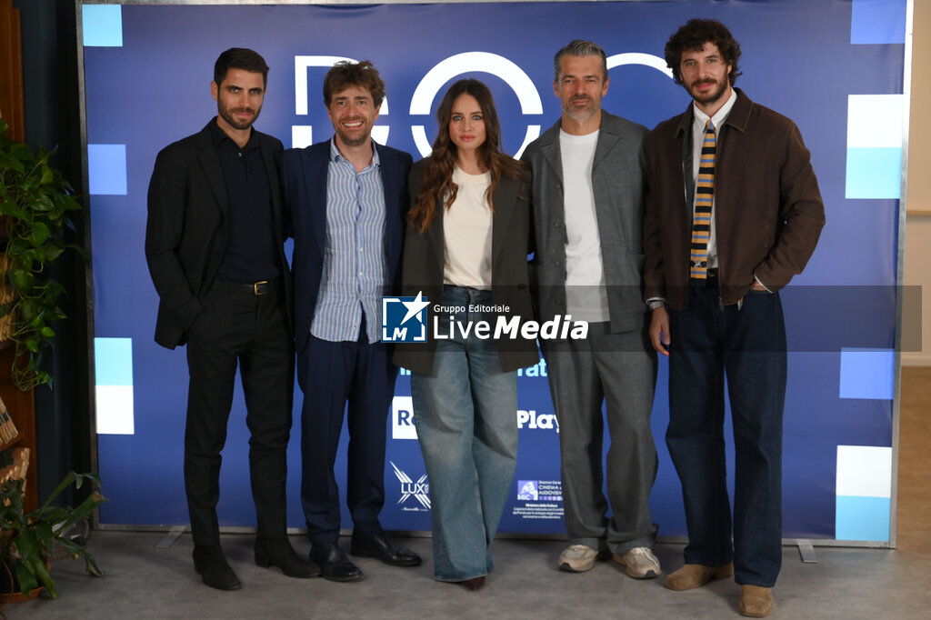 Photocall for the Rai drama series 