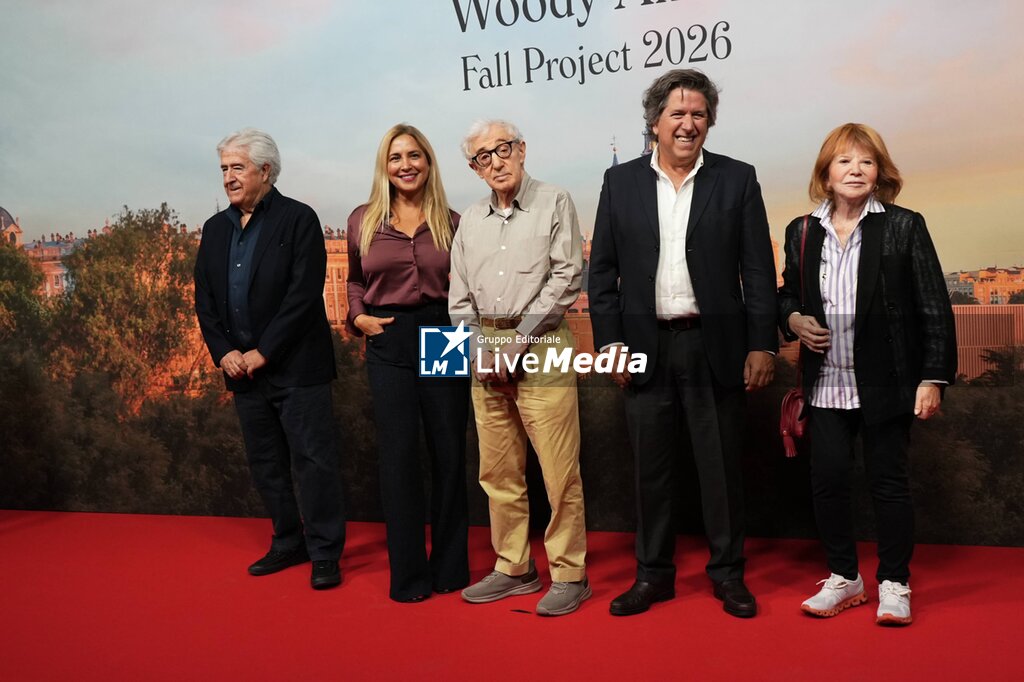 Director Woody Allen during presentation of film Wasp 2026 in Madrid on Thursday, 01 October 2026. - NEWS - VIP