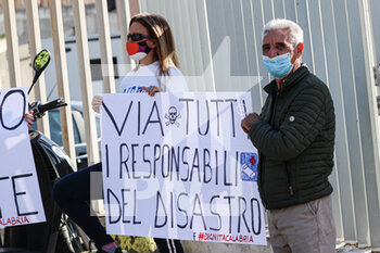 2020-11-11 - Manifestante - DIAMO VOCE ALLA CALABRIA, CONTRO IL COMMISSARIAMENTO DELLA SANITà REGIONALE.  - NEWS - CHRONICLE