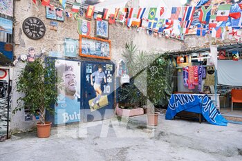 2020-11-28 - Napoli, Quartieri Spagnoli. Santuario dedicato a Diego Armando Maradona - AD10S DIEGO ARMANDO MARADONA - REPORTAGE - CHRONICLE