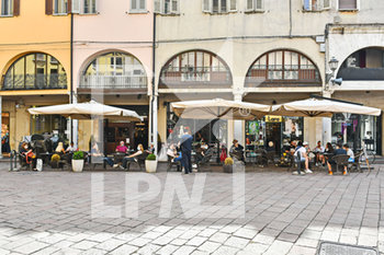 2020-05-18 - Un bar del centro di Mantova - RIAPERTURA DEGLI ESERCIZI COMMERCIALI MANTOVANI - NEWS - WORK