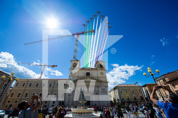 Giro d'Italia delle Frecce Tricolori a L'Aquila - REPORTAGE - EVENTS